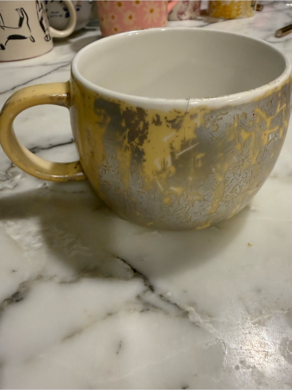 Starbucks 2013 Gold Mug foil holiday